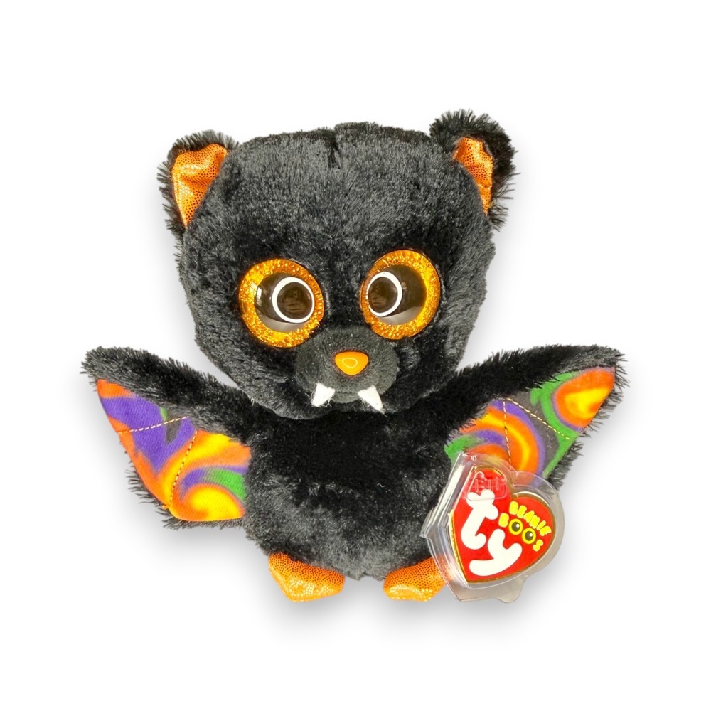 Scarem the Bat | Halloween Night Flyer | Mint Heart Tag TY Beanie Boo